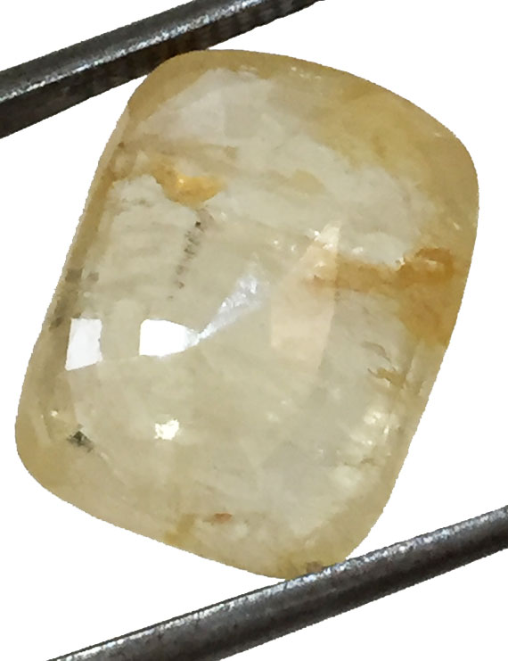 10.09 ct/11.25 ratti Natural Certified Ceylon Pukhraj/Yellow Sapphire